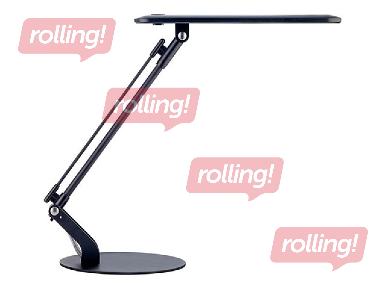 Table lamp Rumbaled LED, black