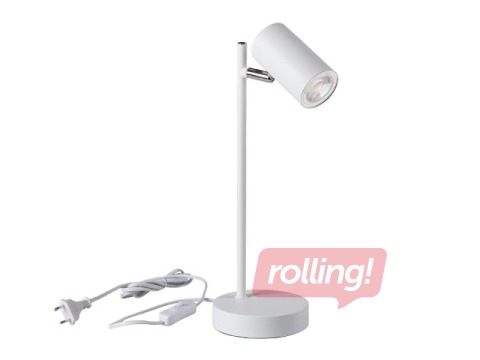 Galda lampa EVALO TL, GU10, 10W, balta