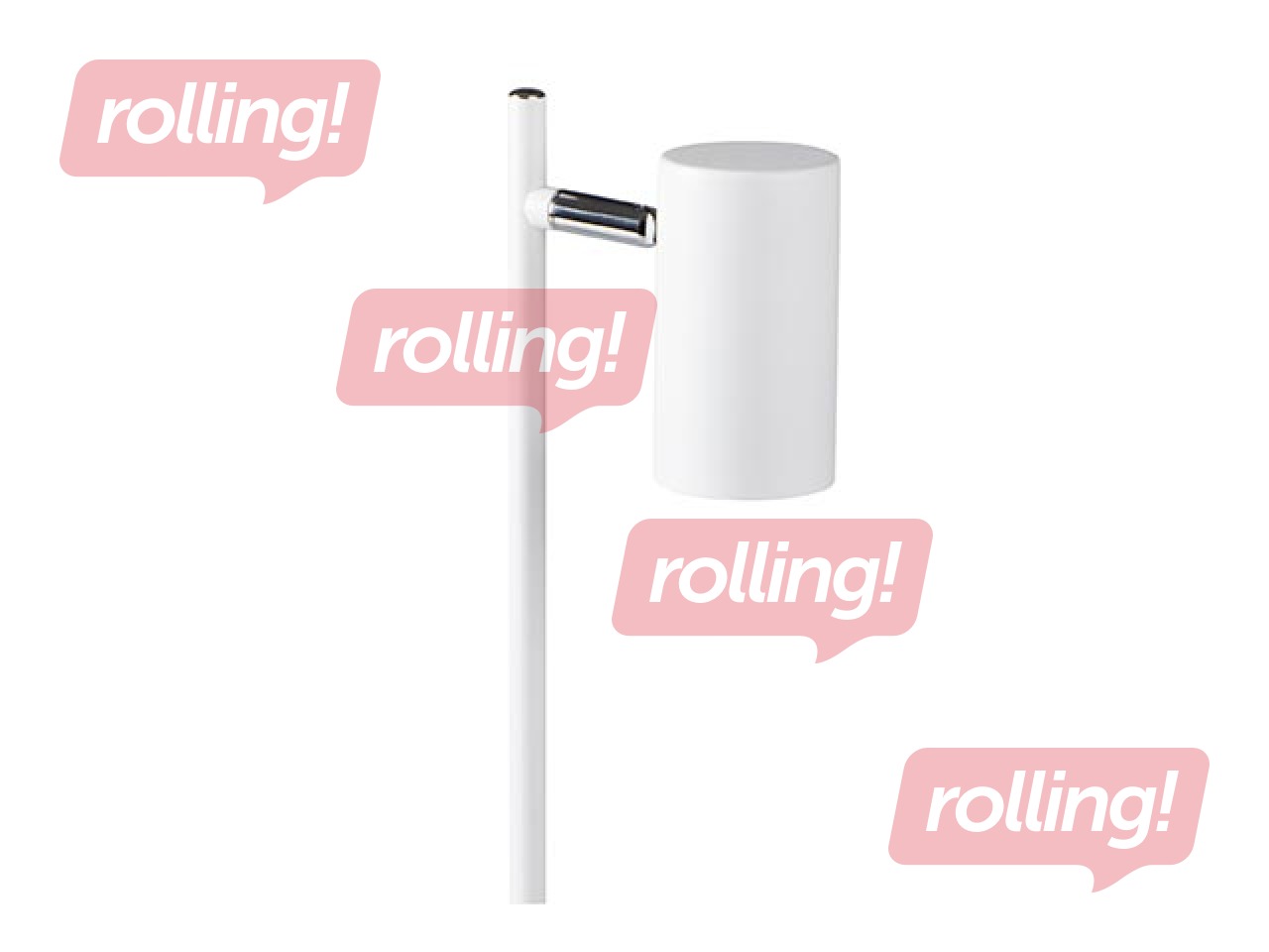 Laualamp EVALO TL, GU10, 10W, valge