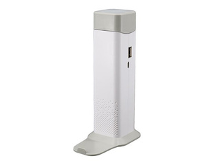 Mobila un kabatas galda lampa Unilux Pocketlight, LED, regulējams spilgtums, balta