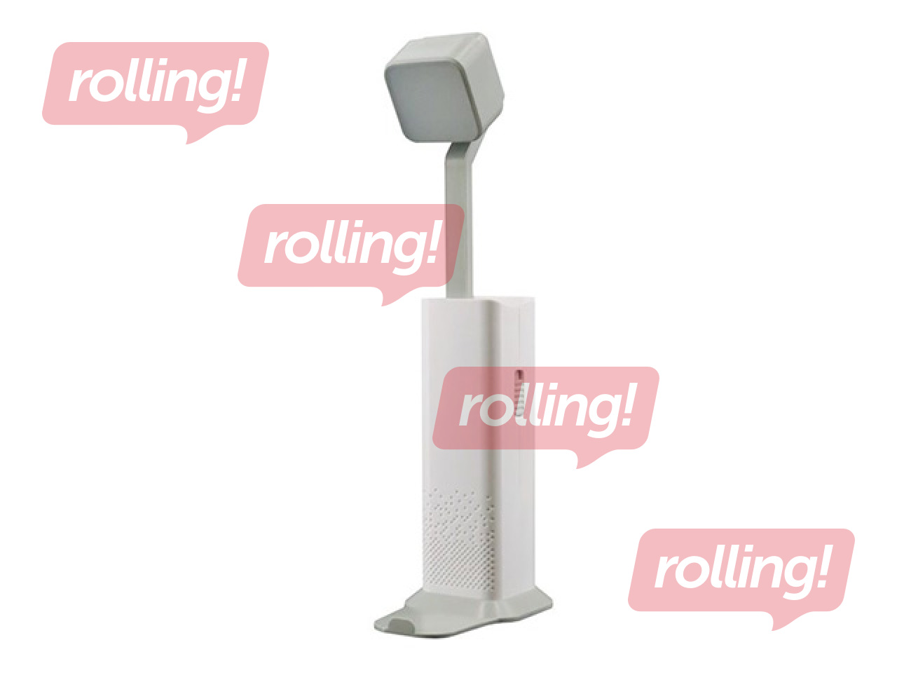 Mobila un kabatas galda lampa Unilux Pocketlight, LED, regulējams spilgtums, balta
