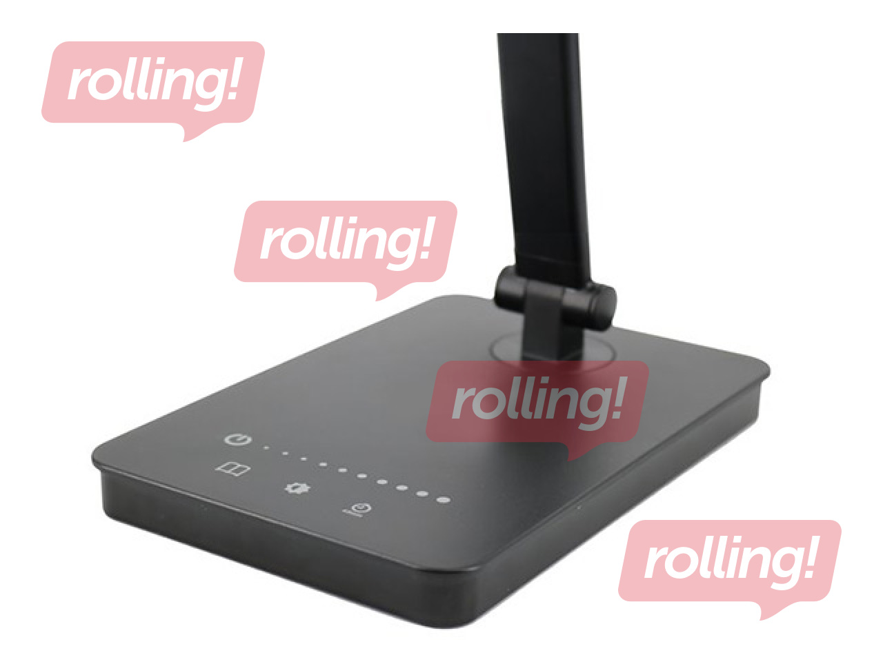 Galda lampa Unilux Novy, LED, melna