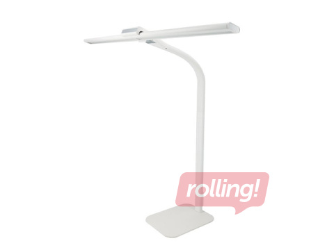 Galda lampa Unilux Strata Base, LED, 18W, balta