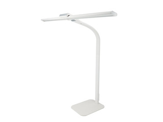 Galda lampa Unilux Strata Base, LED, 18W, balta