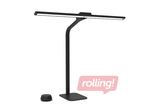 Galda lampa Unilux Strata Base, LED, 18W, melna