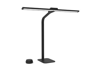 Galda lampa Unilux Strata Base, LED, 18W, melna