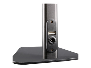 Galda lampa Unilux Strata Base, LED, melna