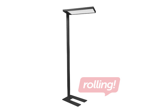 Stāvlampa Unilux Versus, LED, 57W, melna, 196cm