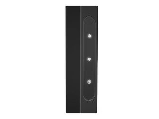 Stāvlampa Unilux Versus, LED, 57W, melna, 196cm