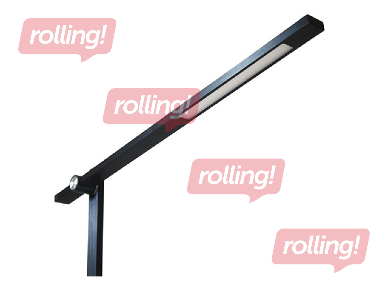 Stāvlampa Unilux Lumlight, LED, melna, 145cm