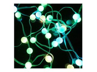 Электрическая гирлянда, Волшебные лампы Perła 50 LED RGB (1 миллион цветов), 5 м, USB