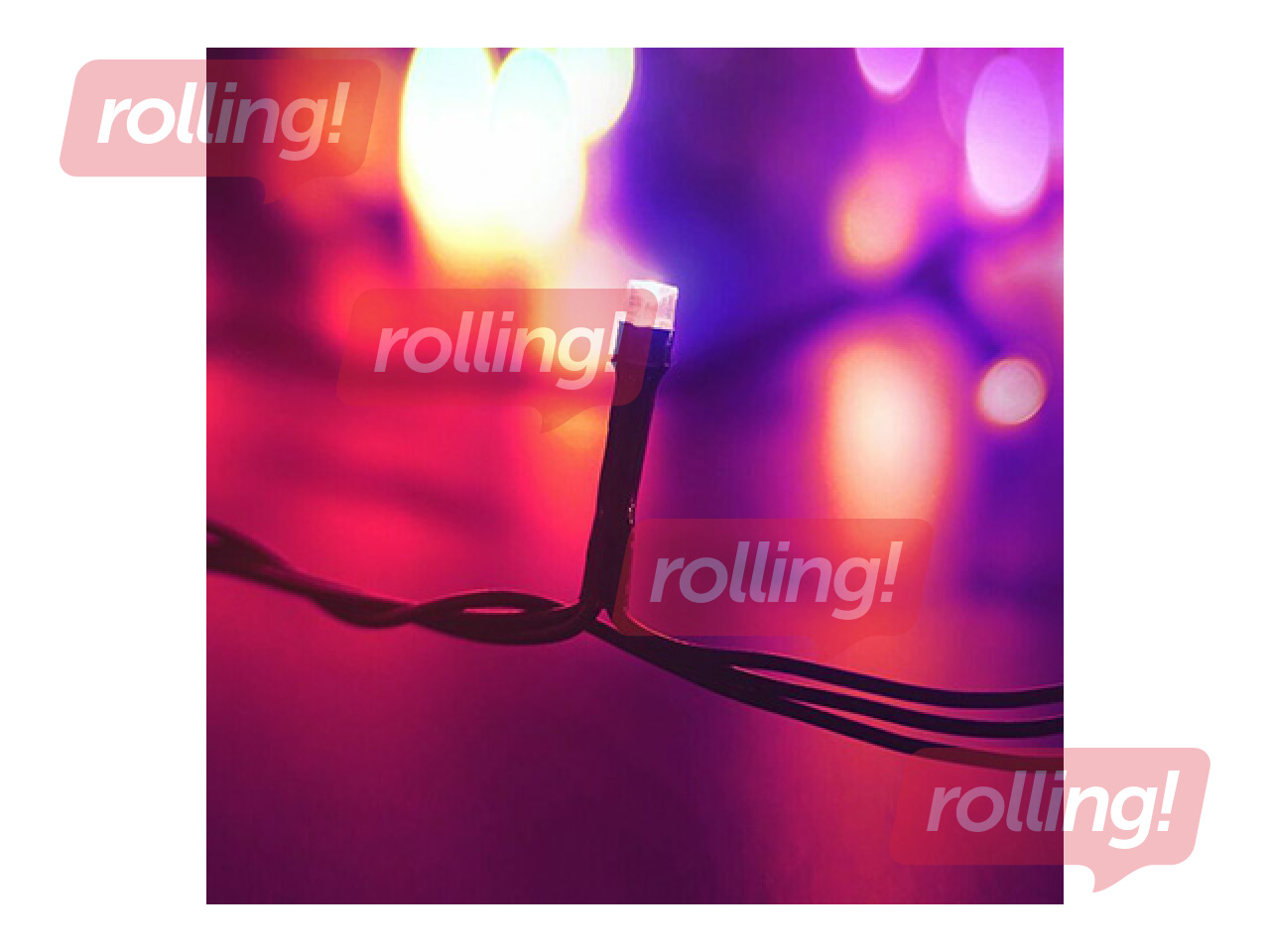 Электрическая гирлянда, Modee Lighting LED Rope, 200 светодиодов, цветная, 20 м