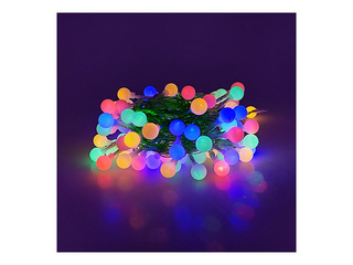 Elektriskā lampiņu virtene, Modee Lighting LED Rope Berry, 100 LED, krāsaina, 10m