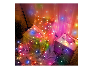 Elektriskā lampiņu virtene, Modee Lighting LED Rope Berry, 100 LED, krāsaina, 10m