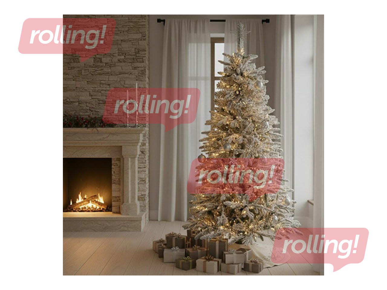 Artificial Christmas Tree Springos®, Mountain Lux, 180cm