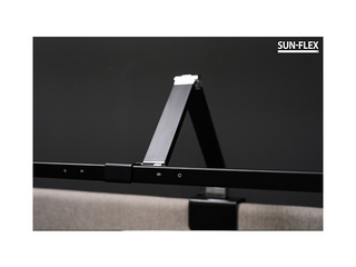 Galda lampa Sun-Flex Screenlite Panel, LED, 12W, regulējams spilgtums, melna