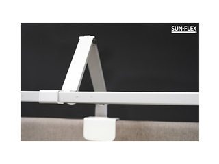 Galda lampa Sun-Flex Screenlite Panel, LED, 12W, regulējams spilgtums, balta