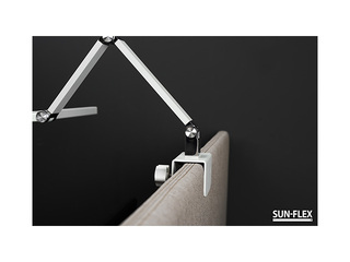 Galda lampa Sun-Flex Screenlite Panel, LED, balta