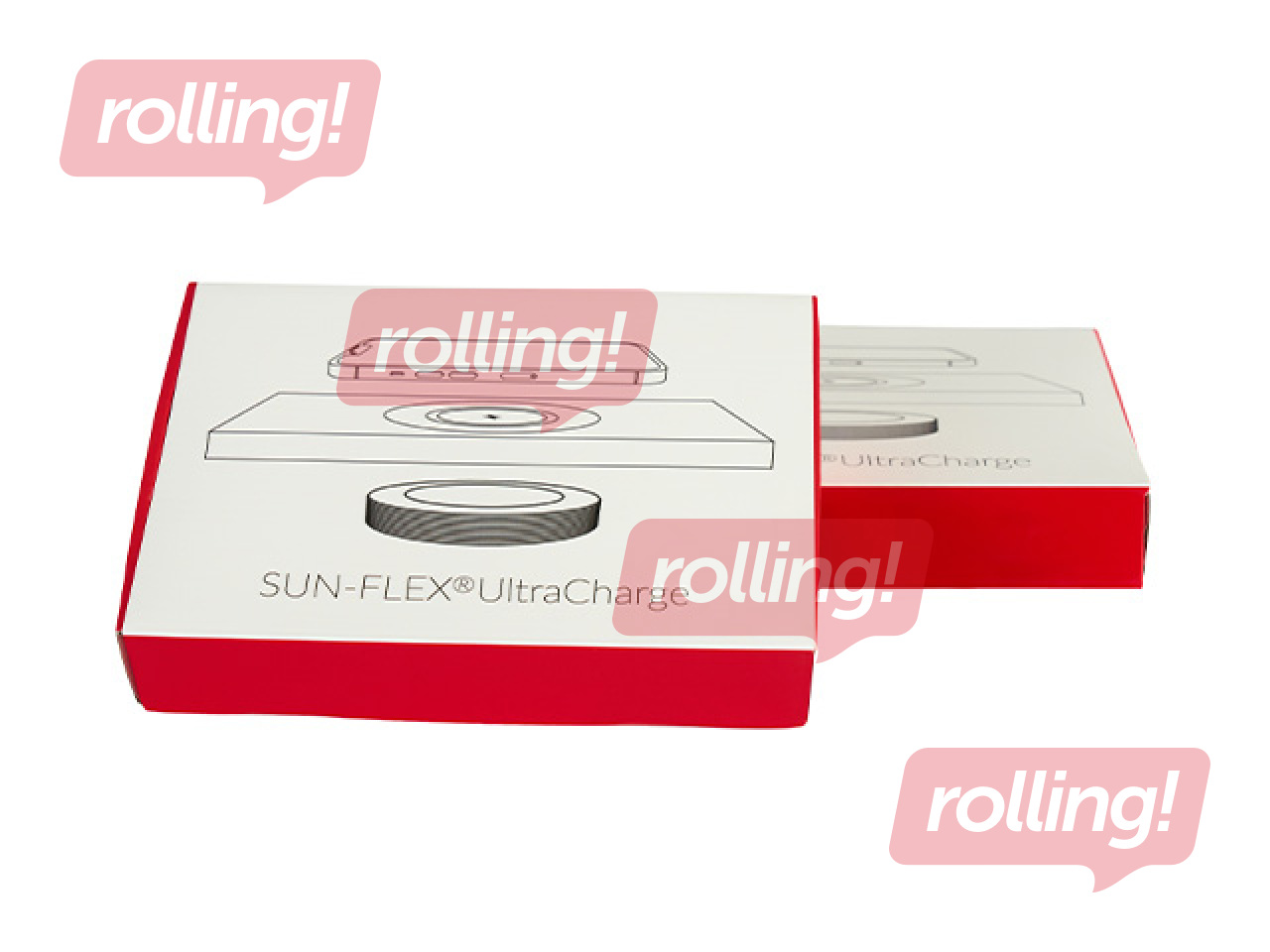 Зарядное устройство Sun-Flex Ultra Charge, беспроводное, чёрное