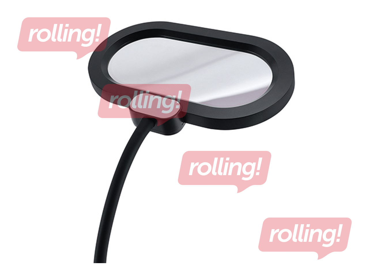 Galda lampa Struhm Elipso, LED, 12W, melna