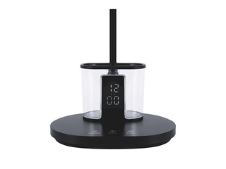 Galda lampa Struhm Elipso, LED, melna