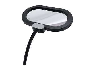 Galda lampa Struhm Elipso, LED, melna