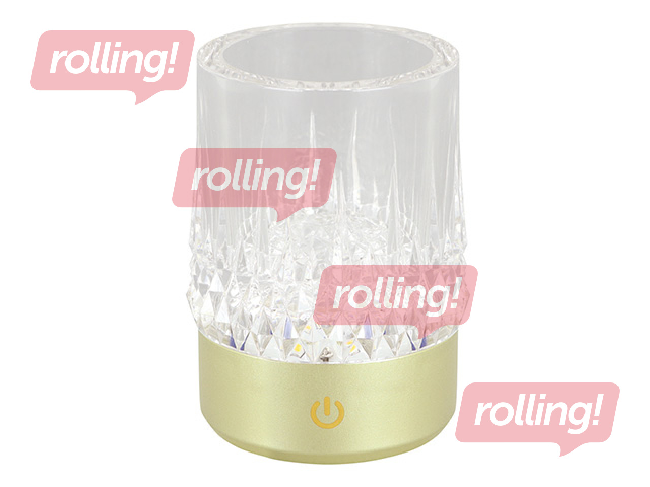 Galda lampa Struhm Crystal Gral, LED, 2W, Ø7.5x10.5cm