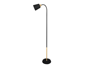 Floor lamp Orno Grace, black, 160cm