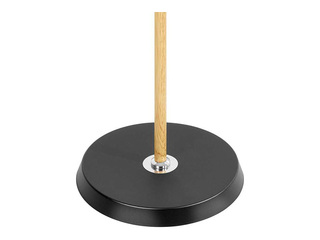Stāvlampa Orno Grace, E27, 18W, melna, 160cm