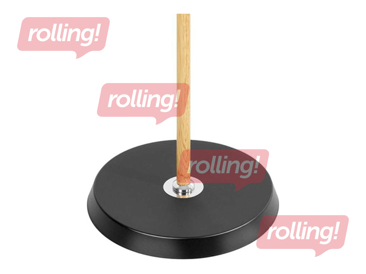 Stāvlampa Orno Grace, melna, 160cm