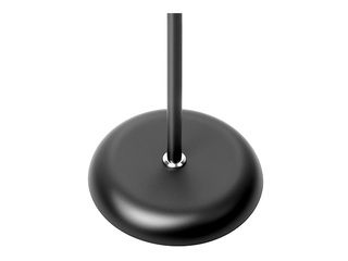 Stāvlampa Orno Grace Triple, E27, 18W, melna, 192cm