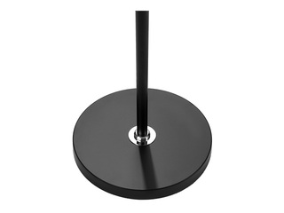 Stāvlampa Orno LAR, E27, 20W, melna, 160cm