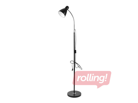 Stāvlampa Orno LAR, melna, 160cm