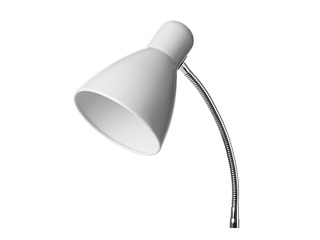 Stāvlampa Orno LAR, E27, 20W, balta, 160cm
