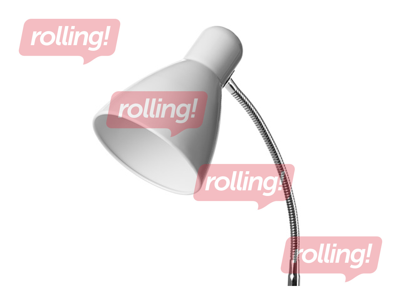 Stāvlampa Orno LAR, E27, 20W, balta, 160cm