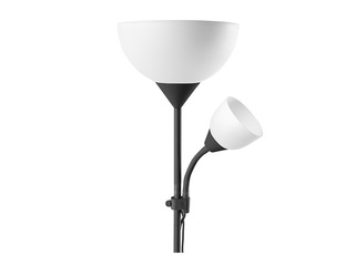 Stāvlampa Orno Urlar, E14 un E27, 25W un W40,melna, 175cm