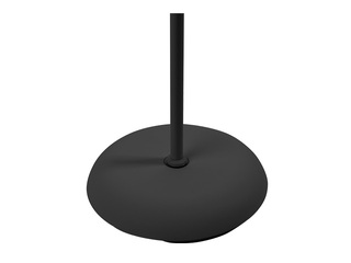 Stāvlampa Orno Urlar, melna, 175cm