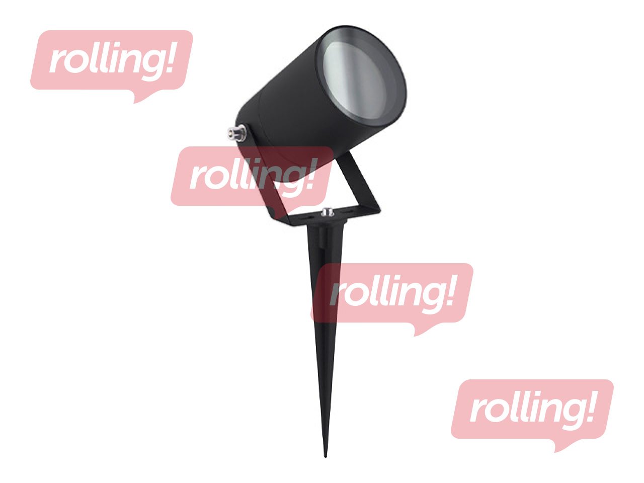 Dārza lampa Struhm Glan GU10 C, LED, 35W, melna