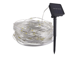 Saules lampa Struhm Orion, virtene, LED, 2W, 5m, silti balta gaisma