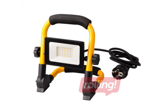 Prožektors LED 30W 4000K 2700lm, neitrāli balta, ar 1.5 m kabeli