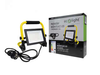 Prožektors LED 50W 4000K 4500lm, neitrāli balta, ar 1.5 m kabeli