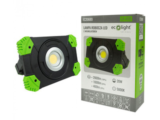 Darba lampa LED 10W LR-A10 5000K, magnētisks turētājs, uzlēdējama