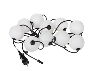 Gaismas virtene LED, virtene 6m, 10 W 350 lm 2500K, silti balta