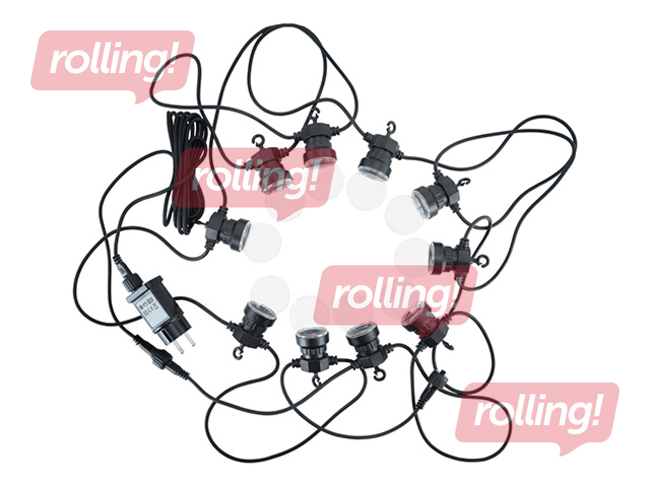 Gaismas virtene LED, virtene 5m, TARGET LED, 6 W, 400 lm, 2700K, silti balta