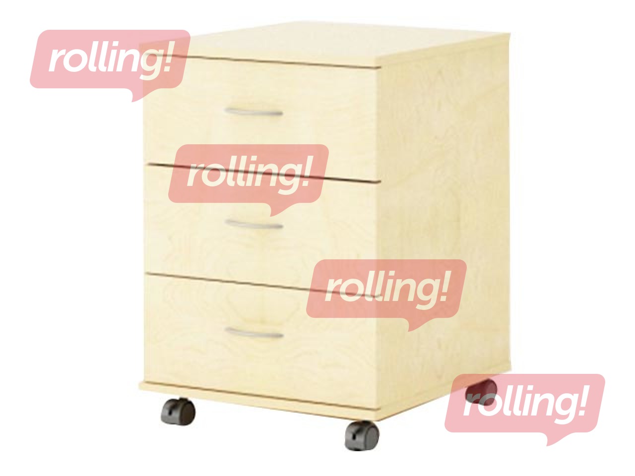 Drawer unit with 3 drawers