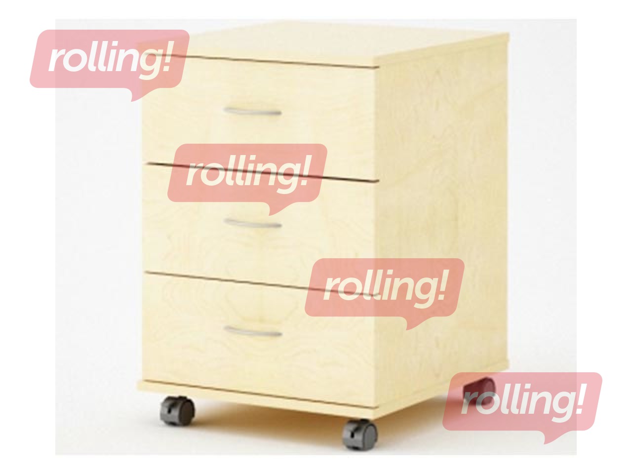 Drawer unit with 3 drawers