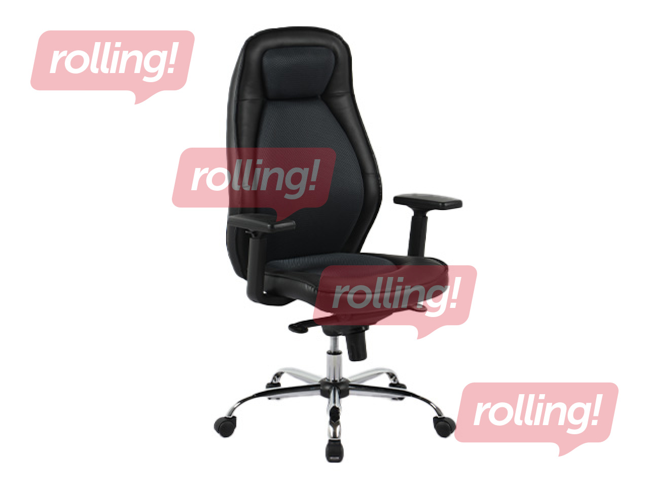 Biroja krēsls Gamma, melns