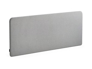 Galda starpsiena, ar kronšteiniem, gaiši pelēka, 160x65cm