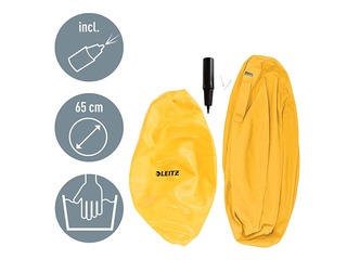 Balance ball Leitz Ergo Cosy Active, jellow, 65cm