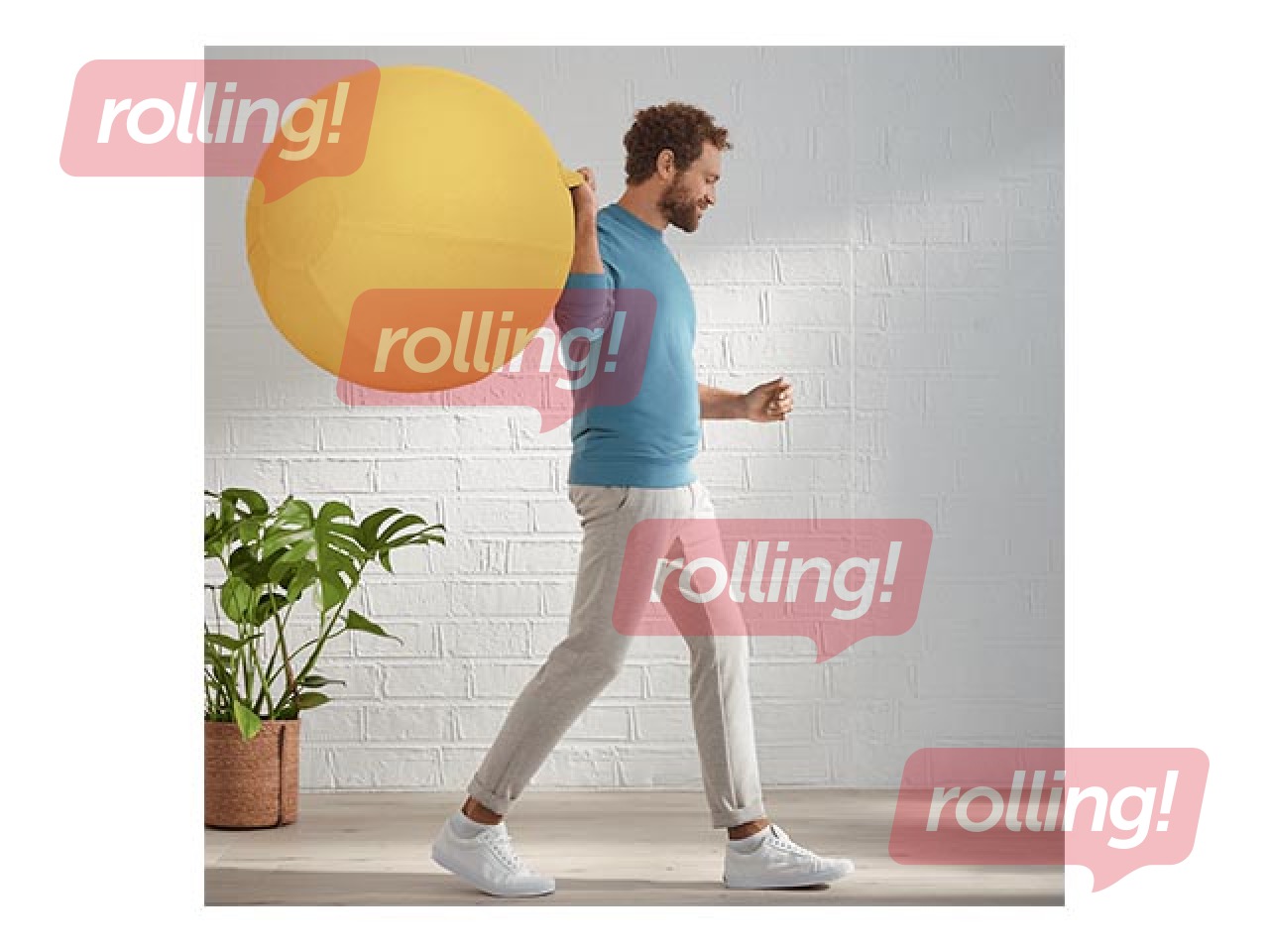 Balance ball Leitz Ergo Cosy Active, jellow, 65cm